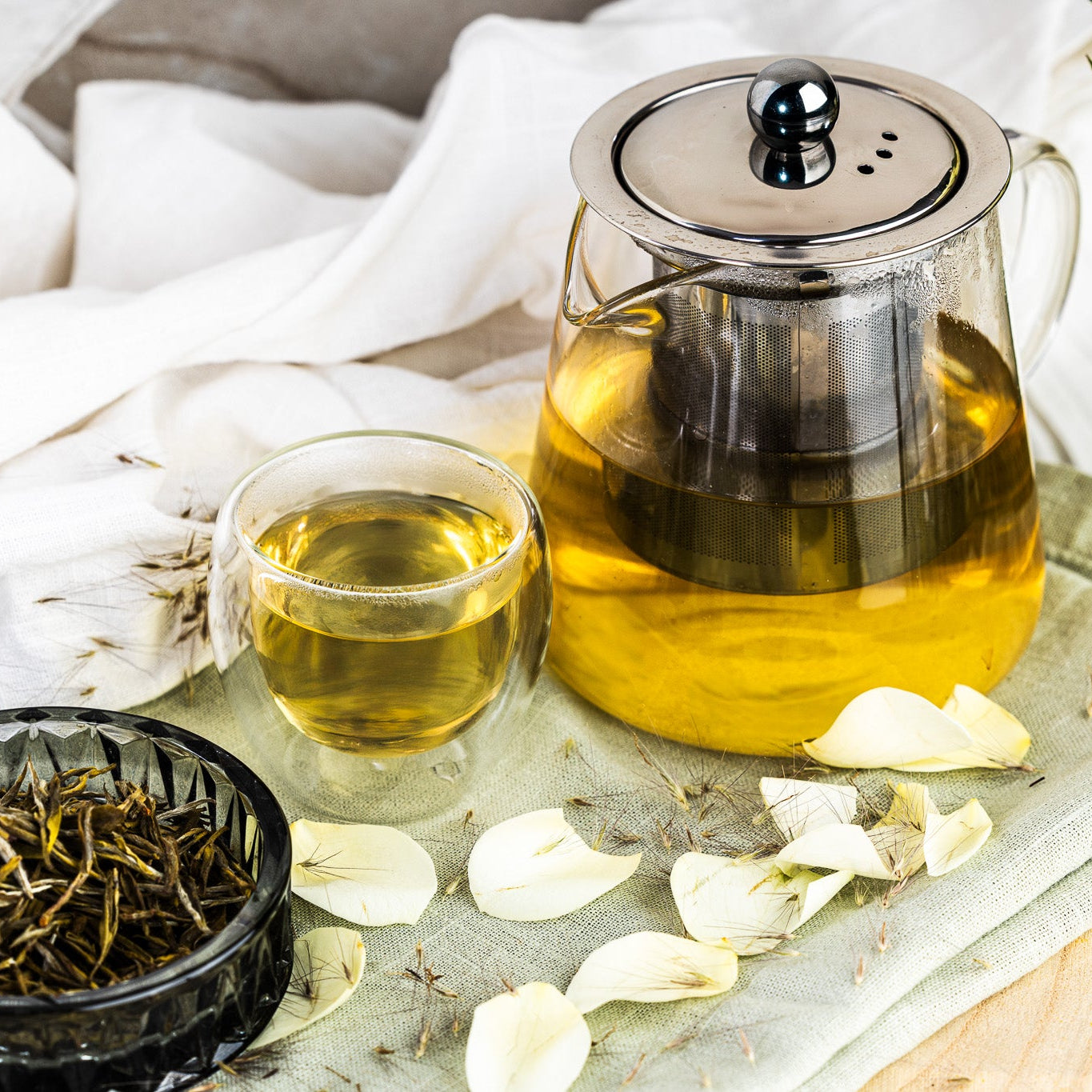 Szklany Dzbanek - Do Zaparzania Herbaty