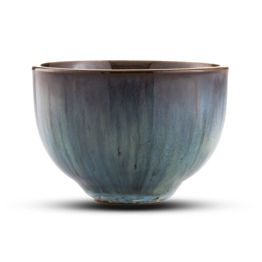 Ceramiczna Filiżanka - Elegancka Zielono-Beżowa Na Herbatę