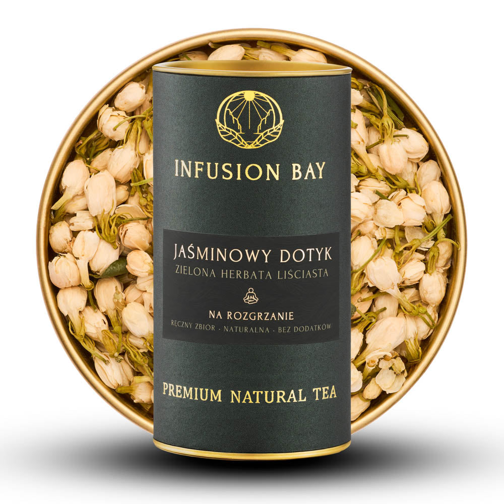 Jaśminowy Dotyk - Jaśminowy Słodki Karmelowy Przyjemny Napar Na Rozgrzanie