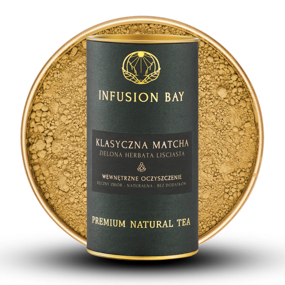 Klasyczna Matcha - Zielona Kwiatowa Owocowa Świeża Herbata Na Wewnętrzne Oczyszczenie