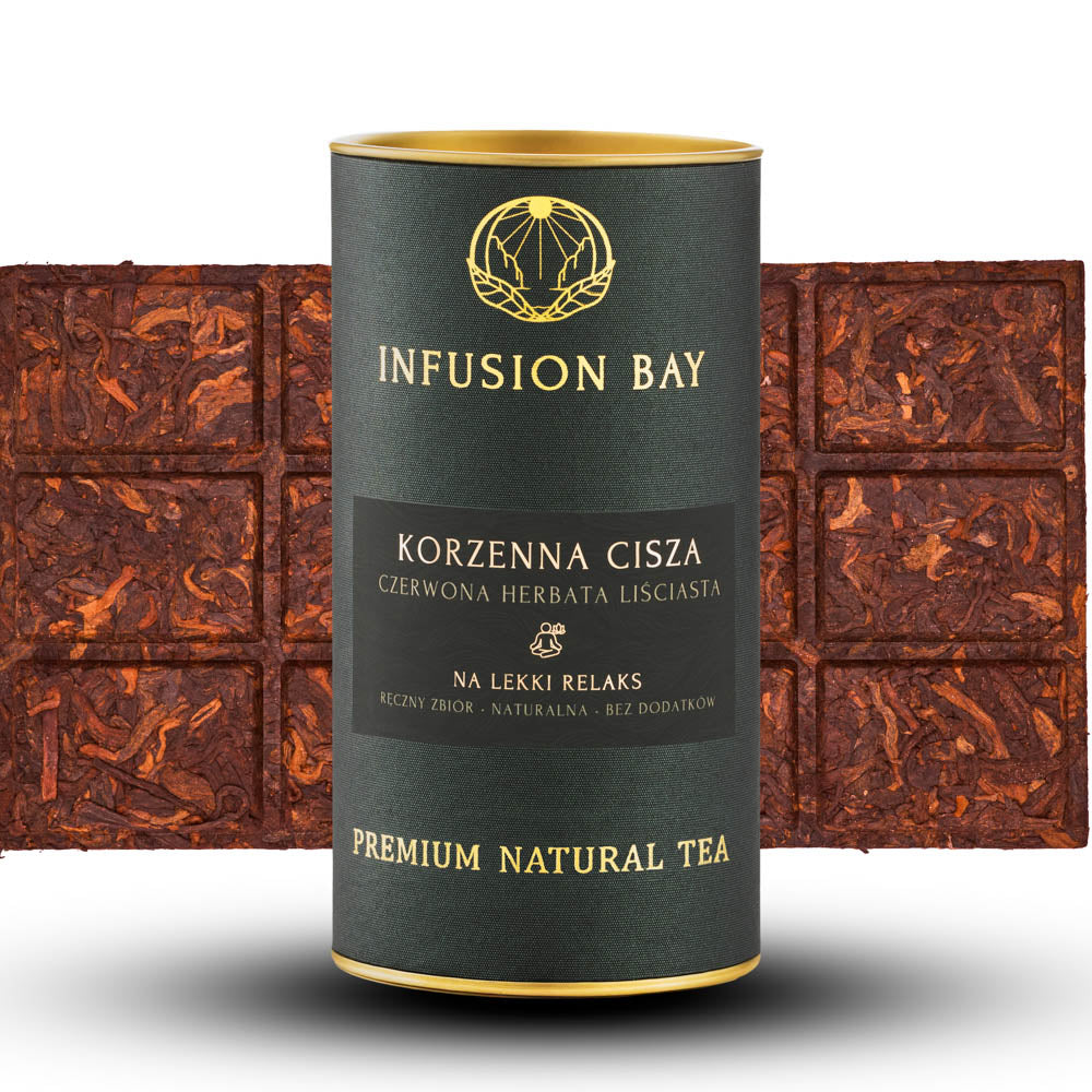 Korzenna Cisza - Czerwona Trawiasta Miękka Kwiatowa Herbata Na Lekki Relaks