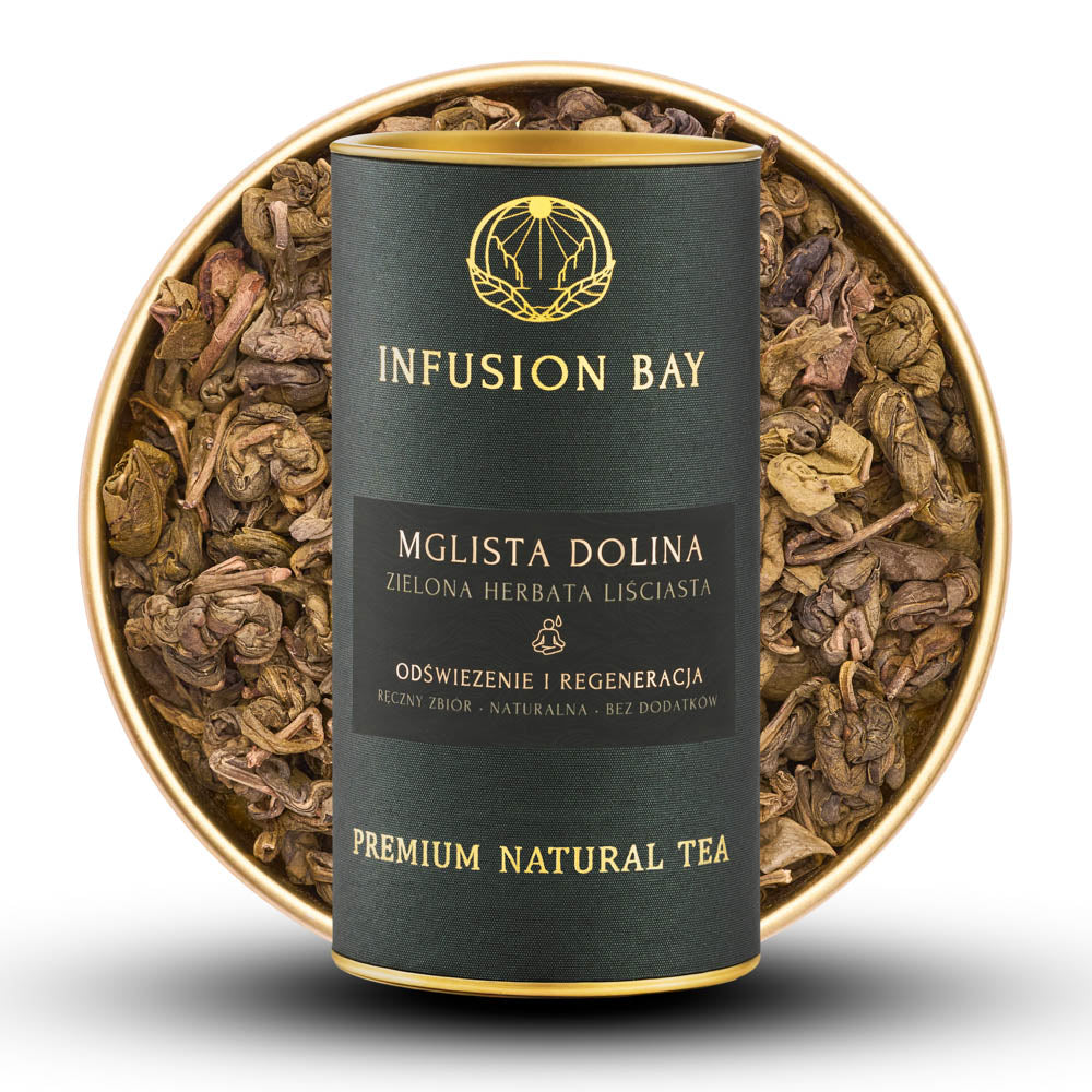 Mglista Dolina - Zielona Kwiatowa Owocowa Świeża Herbata Na Odświeżenie i Regenerację