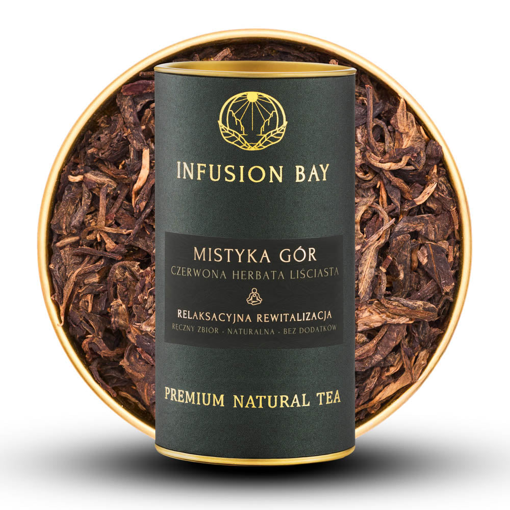 Mistyka Gór - Czerwona Jaśminowa Lekko Słodka Świeża Herbata Na Relaksacyjną Rewitalizację