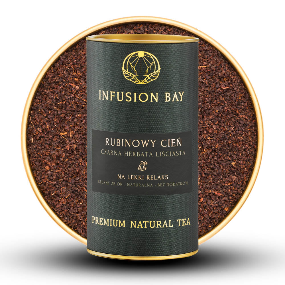 Rubinowy Cień - Czarna Ostra Taninowa Głęboka Herbata Na Lekki Relaks