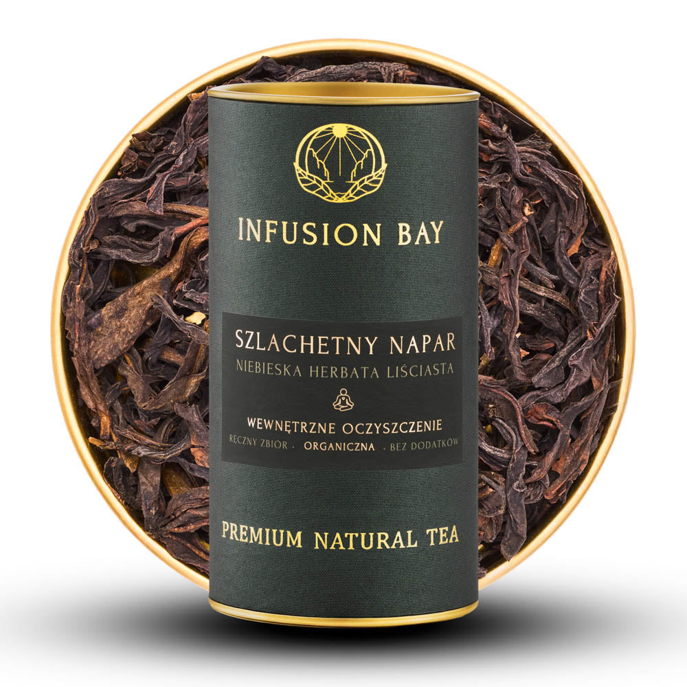 Szlachetny Napar - Organiczna Niebieska Owocowa Kwiatowa Delikatna Herbata Na Wewnętrzne Oczyszczenie