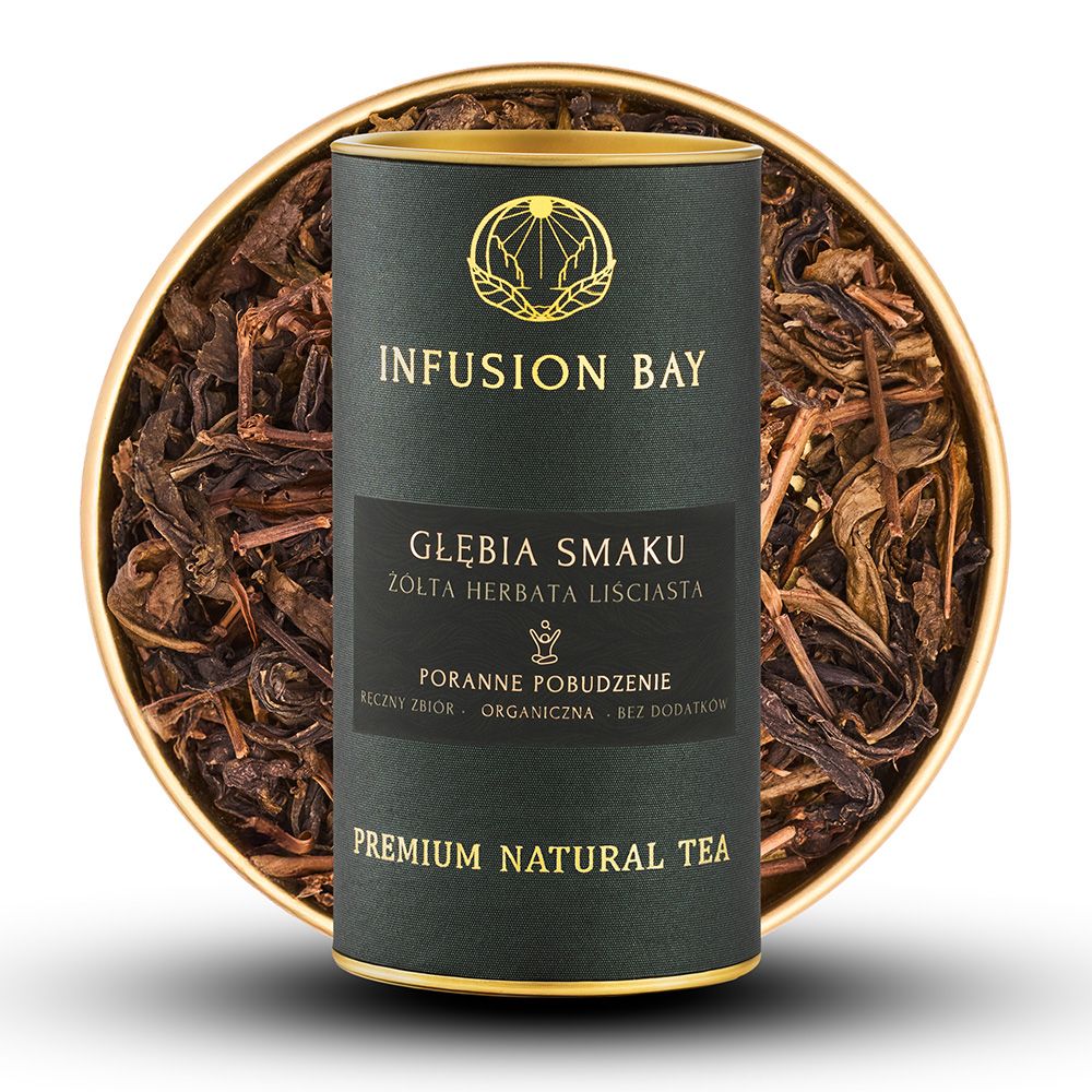 Głębia Smaku - Żółta Ostra Taninowa Głęboka Herbata Na Poranne Pobudzenie