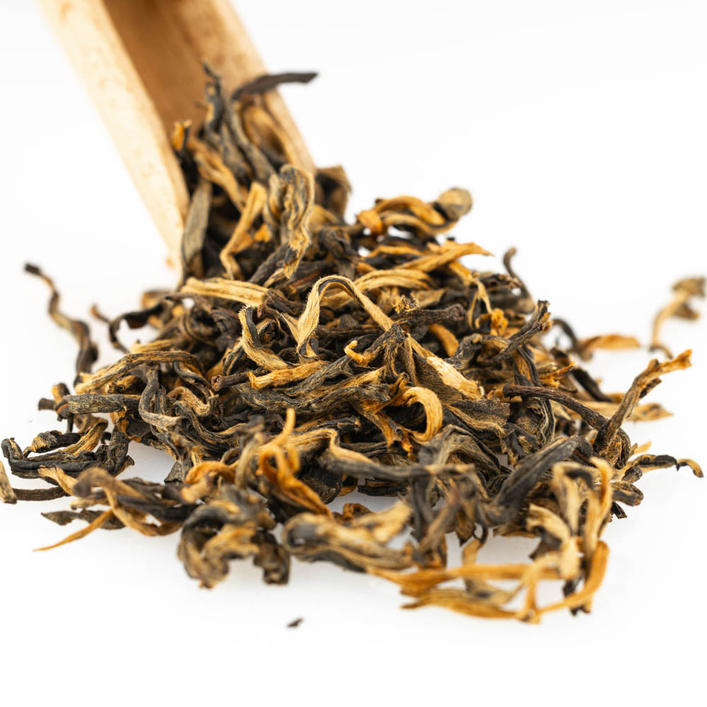 Aromatyczny Liść - Czarna Orzechowa Intensywna Ziemista Herbata Na Pobudzenie i Koncentrację