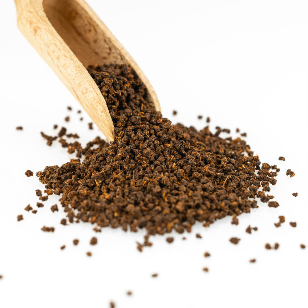 Brunatna Tajemnica - Czarna Kwiatowa Owocowa Świeża Herbata Na Pobudzenie i Koncentrację