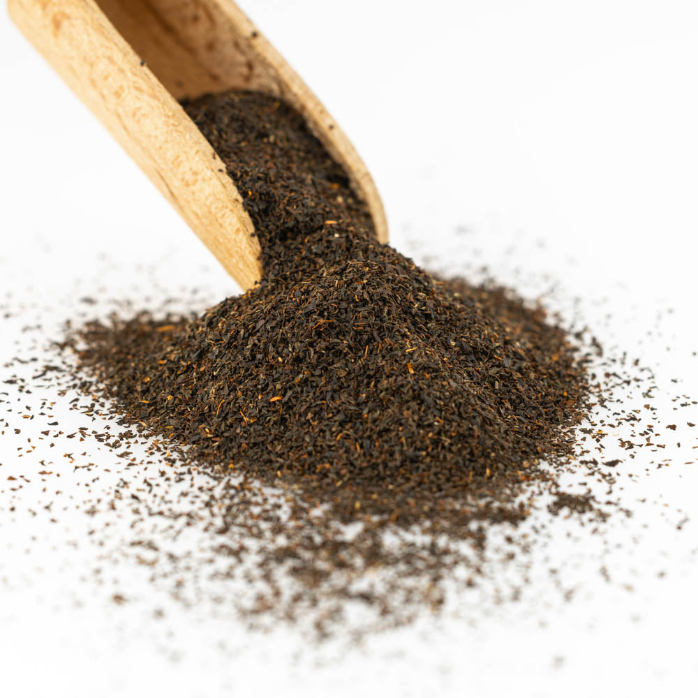 Bursztynowa Głębia - Czarna Owocowa Świeża Delikatna Herbata Na Poranne Pobudzenie