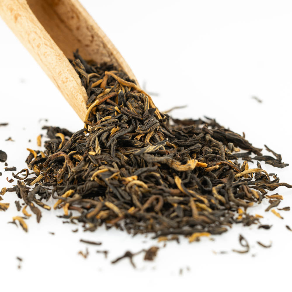 Głębia Dnia - Czarna Miodowa Słodowa Karmelowa Herbata Na Lekki Relaks