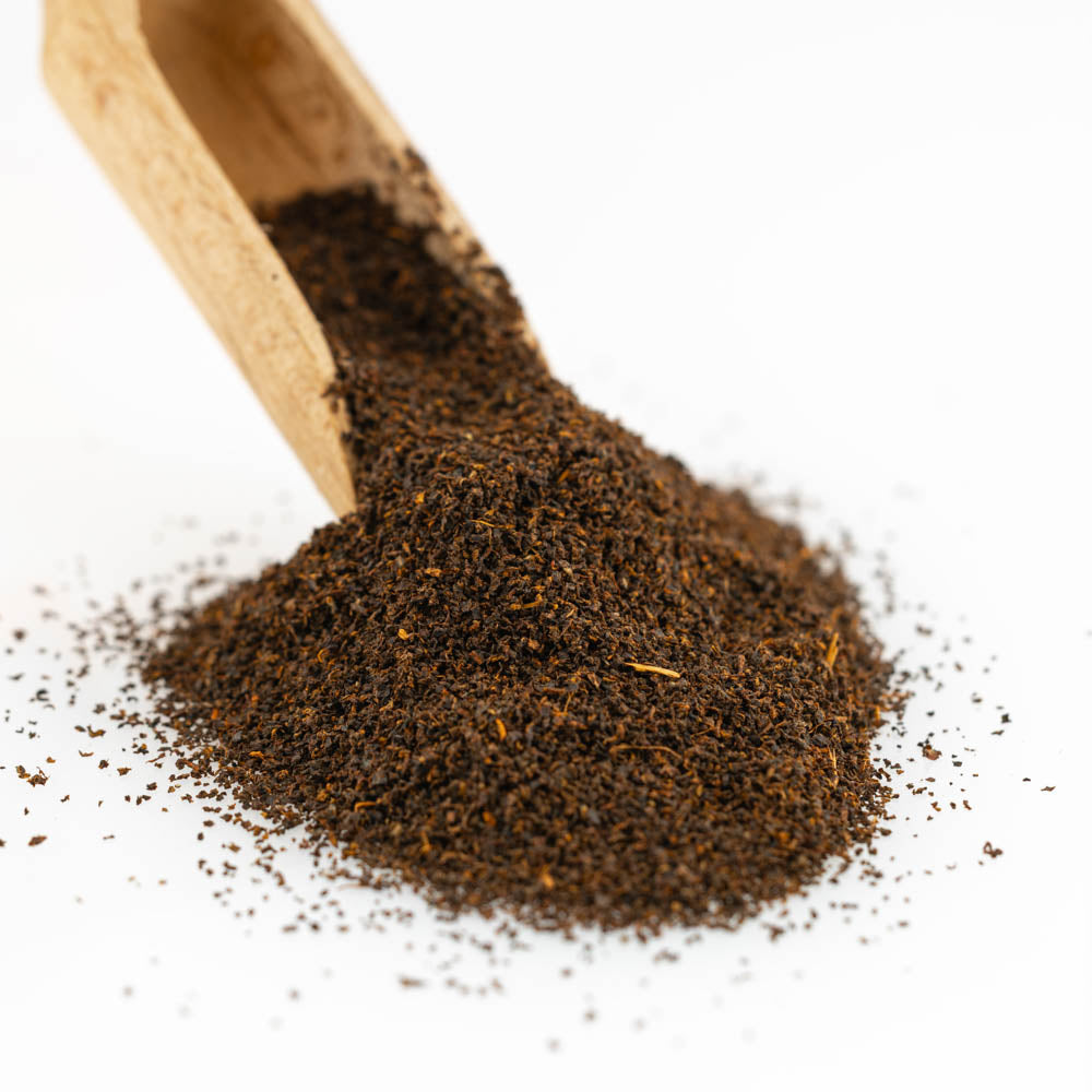 Liść Burzy - Czarna Dymna Mineralna Lekko Gorzkawa Herbata Na Uspokojenie i Równowagę