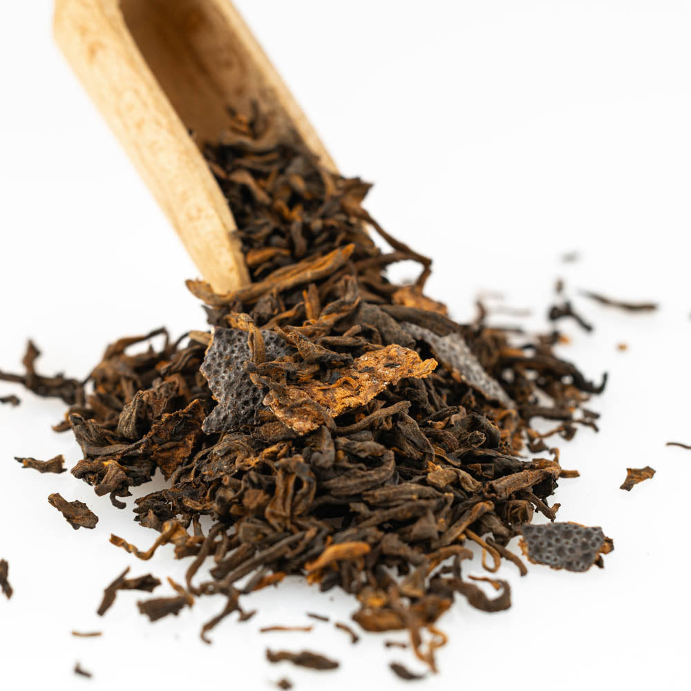 Pomarańczowe Wzgórze - Czerwona Mocna Ziemista Herbata Ze Skórką Pomarańczy Na Rozgrzanie