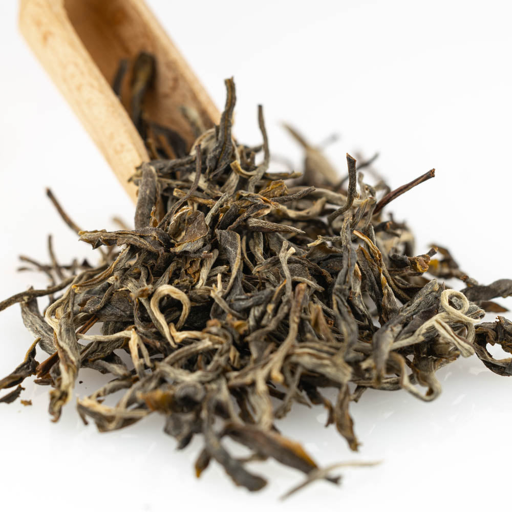 Zachód Yunnanu - Zielona Mocna Orzechowa Ziemista Herbata Na Poranne Pobudzenie