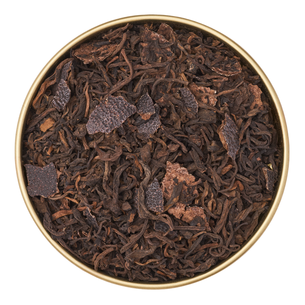 Pomarańczowe Wzgórze - Czerwona Mocna Ziemista Herbata Ze Skórką Pomarańczy Na Rozgrzanie