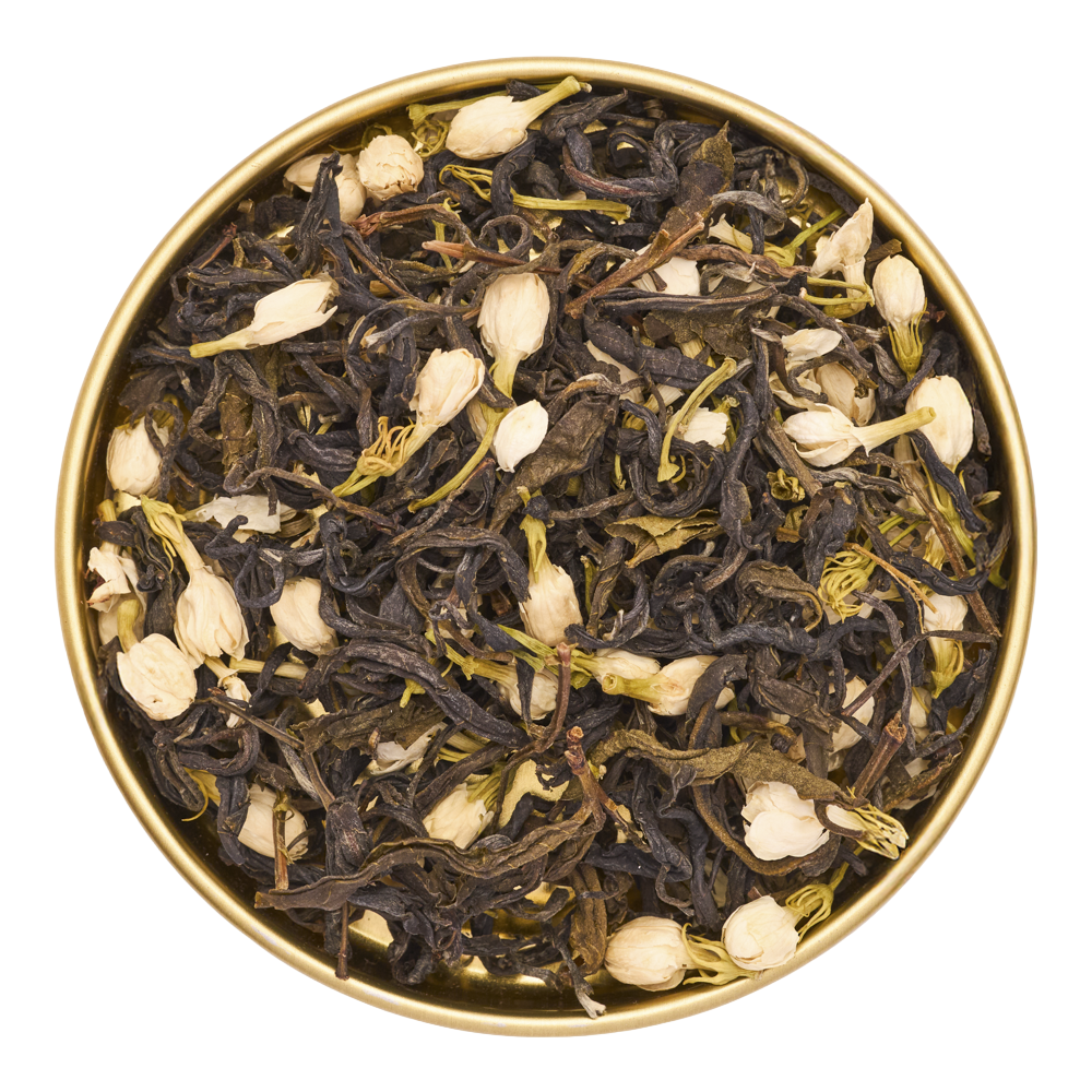 Powiew Jaśminu - Zielona Dymna Mineralna Lekko Gorzkawa Herbata Na Trawienie i Metabolizm