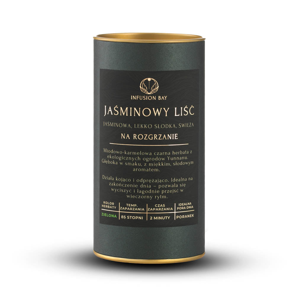 Jaśminowy Liść - Zielona Jaśminowa Lekko Słodka Świeża Herbata Na Rozgrzanie