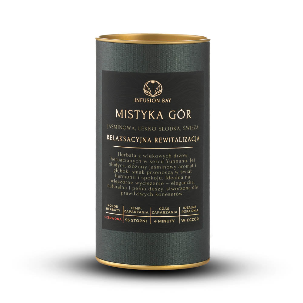Mistyka Gór - Czerwona Jaśminowa Lekko Słodka Świeża Herbata
