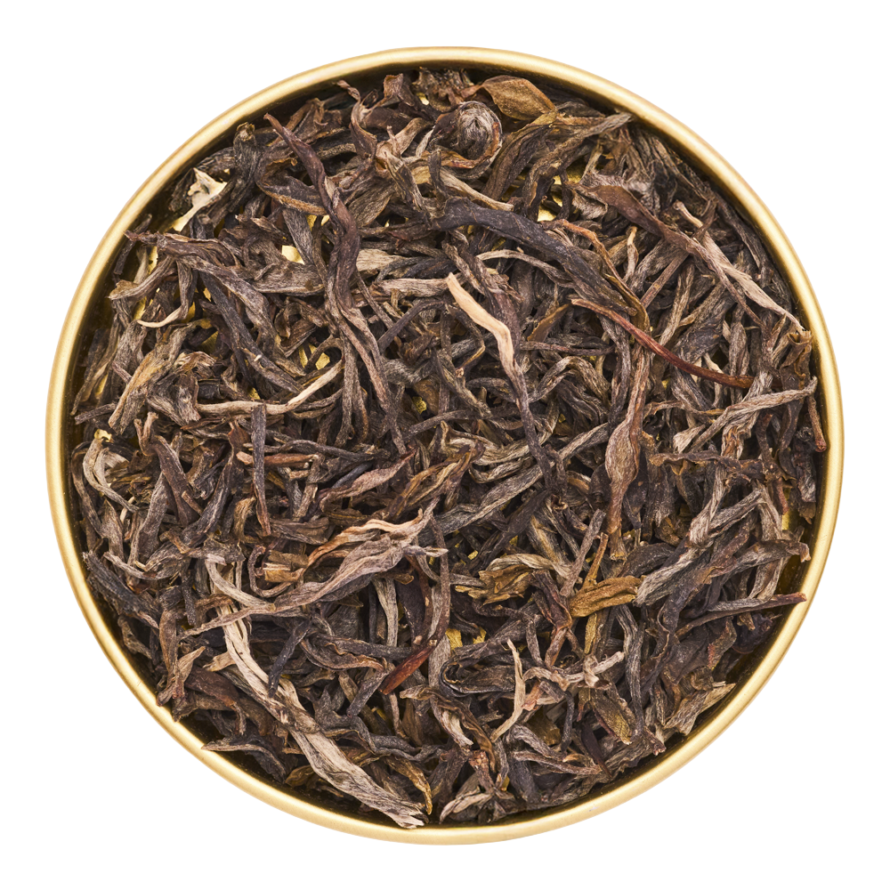 Zachód Yunnanu - Zielona Mocna Orzechowa Ziemista Herbata Na Poranne Pobudzenie